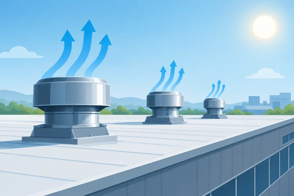 Industrial Ventilation for Safer, Cooler Roofs