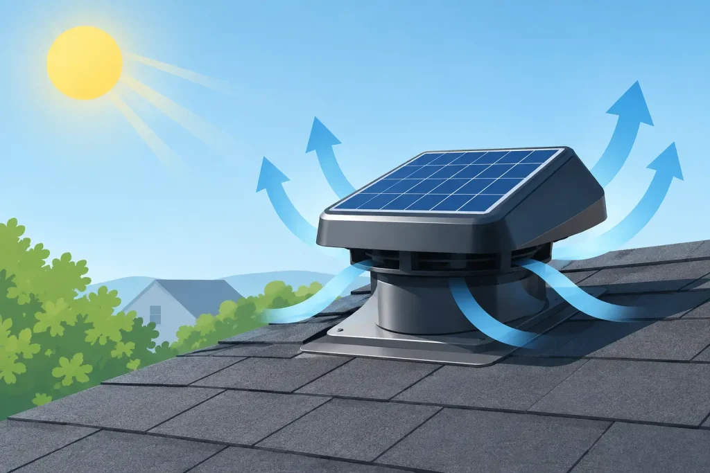Is a Roof Ventilator Fan Solar Right for You?