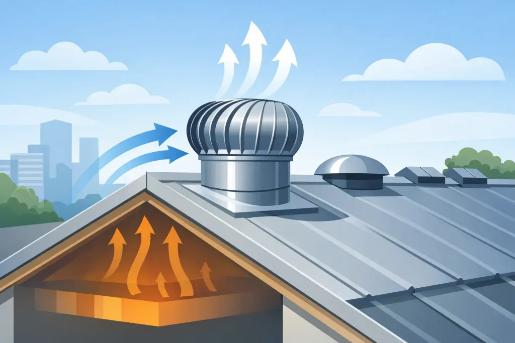 Non-Motorised Roof Ventilation System Guide